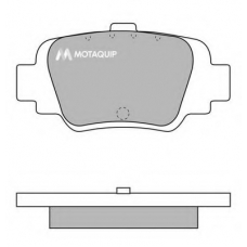 LVXL663 MOTAQUIP Комплект тормозных колодок, дисковый тормоз