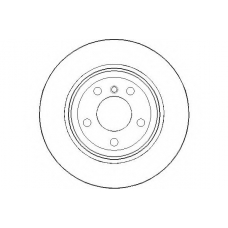 NBD1592 NATIONAL Тормозной диск