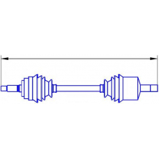 12426 SERCORE Приводной вал