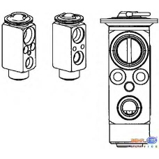 8UW 351 234-391 HELLA Расширительный клапан, кондиционер