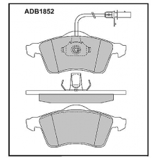 ADB1852 Allied Nippon Тормозные колодки