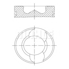 227 02 20 MAHLE Поршень