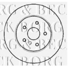 BBD4410 BORG & BECK Тормозной диск