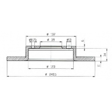 BDC4758 QUINTON HAZELL Тормозной диск