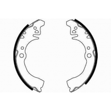 5186489 GIRLING Комплект тормозных колодок