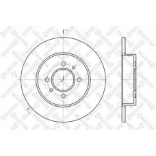 6020-3914-SX STELLOX Тормозной диск