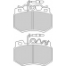 FDB434 FERODO Комплект тормозных колодок, дисковый тормоз