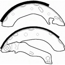 FSB543 FERODO Комплект тормозных колодок