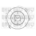 BDC3760 QUINTON HAZELL Тормозной диск