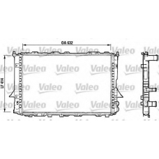 730361 VALEO Радиатор, охлаждение двигателя