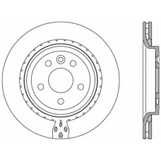 BDR2458.20 OPEN PARTS Тормозной диск