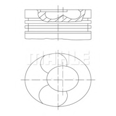 228 31 20 MAHLE Поршень