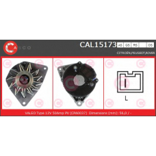 CAL15173OS CASCO Генератор