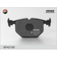 BP43188 FENOX Комплект тормозных колодок, дисковый тормоз