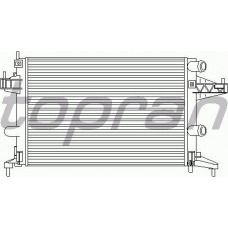 206 970 TOPRAN Радиатор, охлаждение двигателя
