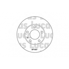 DF1557 TRW Тормозной диск