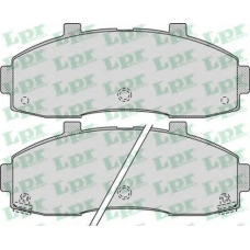 05P1020 LPR Комплект тормозных колодок, дисковый тормоз