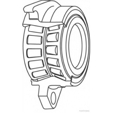 J4712067 HERTH+BUSS JAKOPARTS Комплект подшипника ступицы колеса