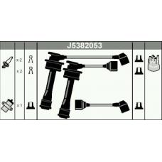 J5382053 NIPPARTS Комплект проводов зажигания