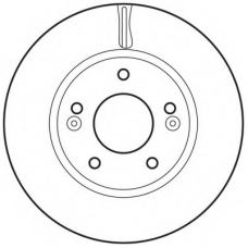 562625BC BENDIX Тормозной диск