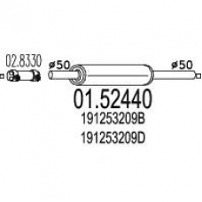 01.52440 MTS Средний глушитель выхлопных газов