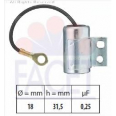 0.0188/1 FACET Конденсатор, система зажигания