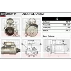 DRT2411 DELCO REMY Стартер