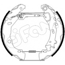 151-188 CIFAM Комплект тормозных колодок