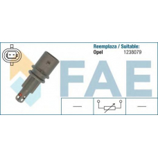 33225 FAE Датчик, температура впускаемого воздуха