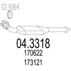 04.3318 MTS Катализатор