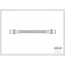 19030353 CORTECO Тормозной шланг