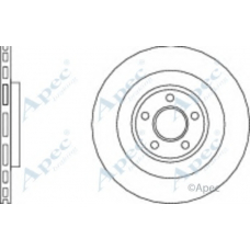 DSK2605 APEC Тормозной диск