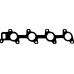 71-34251-00 REINZ Прокладка, выпускной коллектор