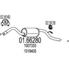 01.66280 MTS Глушитель выхлопных газов конечный