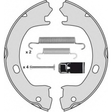 M856R MGA Комплект тормозных колодок, стояночная тормозная с