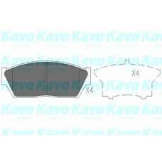 KBP-2017 KAVO PARTS Комплект тормозных колодок, дисковый тормоз