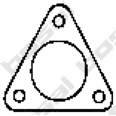 256-712 BOSAL Прокладка, труба выхлопного газа