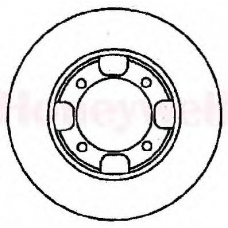 561286B BENDIX Тормозной диск