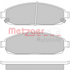 1170423 METZGER Комплект тормозных колодок, дисковый тормоз