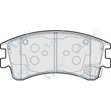 PAD1302 APEC Комплект тормозных колодок, дисковый тормоз