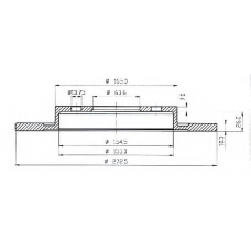 BDC3729 QUINTON HAZELL Тормозной диск