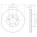 MDC449 MINTEX Тормозной диск