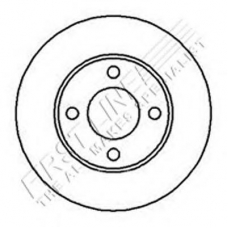 FBD111 FIRST LINE Тормозной диск