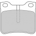 FD6677V NECTO Комплект тормозных колодок, дисковый тормоз