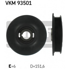 VKM 93501 SKF Ременный шкив, коленчатый вал