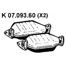 07.093.60 EBERSPACHER Катализатор; катализатор для переоборудования