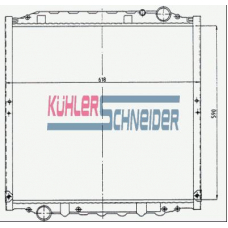 3703901 KUHLER SCHNEIDER Радиатор, охлаждение двигател