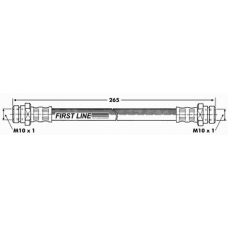 FBH7061 FIRST LINE Тормозной шланг