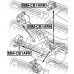 MM-CB1AFR FEBEST Подвеска, двигатель