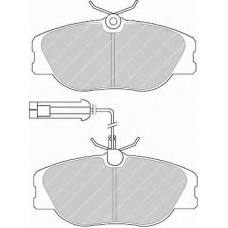 T0610695 RAMEDER Комплект тормозных колодок, дисковый тормоз